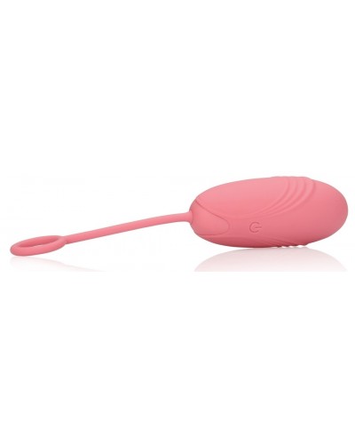 Oeuf vibrant sans fil Egg Soft Vibrator 8 x 3.3 cm Rose disponible sur Pop and Fun