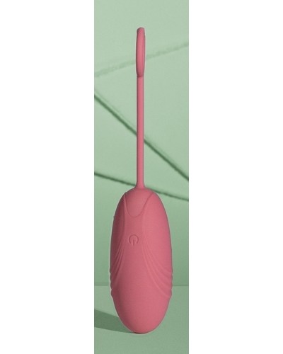 Oeuf vibrant sans fil Egg Soft Vibrator 8 x 3.3 cm Rose disponible sur Pop and Fun