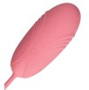 Oeuf vibrant sans fil Egg Soft Vibrator 8 x 3.3 cm Rose