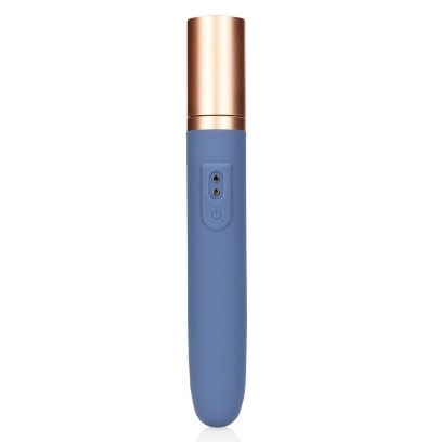 Mini-Vibro avec Compartiment Lubrifiant Traveling 9 x 2.5cm disponible sur Pop and Fun