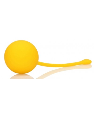 Boules de Kegel en silicone Balls Training Jaunes disponible sur Pop and Fun