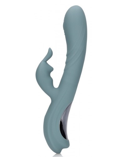 Vibro Rabbit Fingering Motion 23 cm Gris disponible sur Pop and Fun