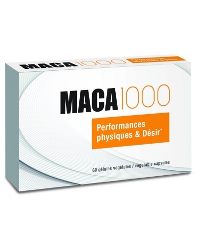 MACA 1000 60 Gélules disponible sur Pop and Fun