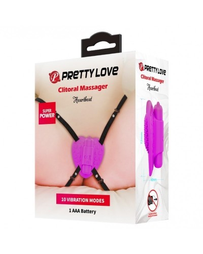 Vibro de Culotte avec Harnais Heartbeat disponible sur Pop and Fun