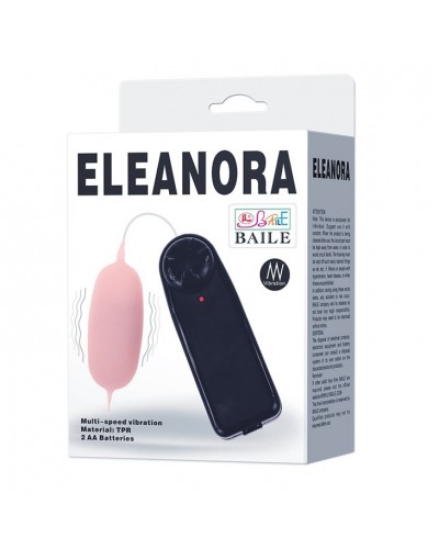 Oeuf Vibrant Eleanora BAILE disponible sur Pop and Fun