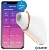 Stimulateur de clitoris connecté Love Triangle Satisfyer Blanc