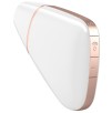 Stimulateur de clitoris connecté Love Triangle Satisfyer Blanc