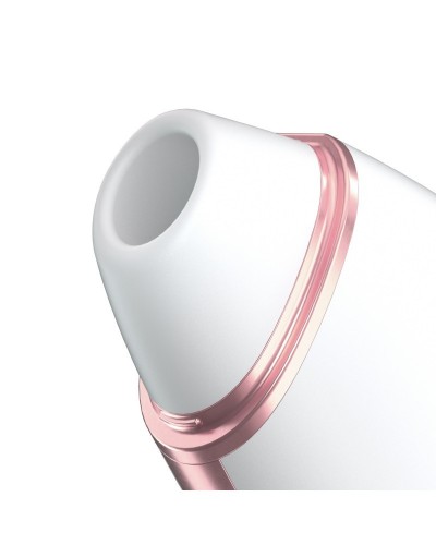 Stimulateur de clitoris connecté Love Triangle Satisfyer Blanc disponible sur Pop and Fun