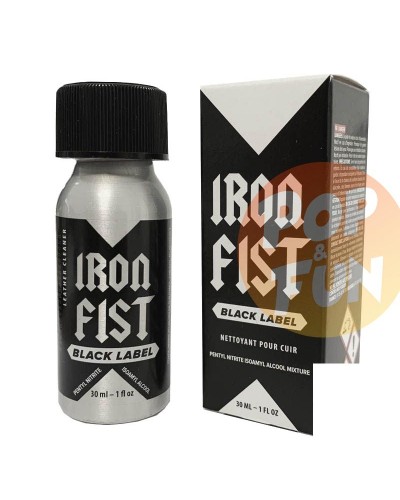 Poppers Iron Fist Black Label 30ml Pentyle