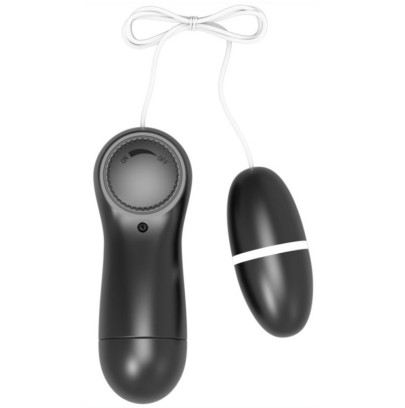 Oeuf vibrant Bullegg 6 x 2.5cm Noir disponible sur Pop and Fun