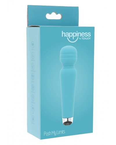 Mini Wand Push My Limits 15cm Bleu disponible sur Pop and Fun