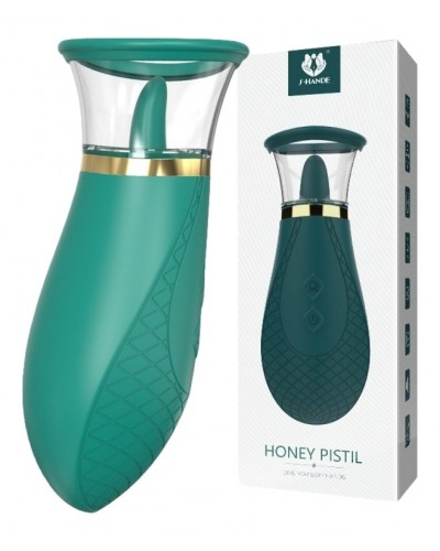 Stimulateur Aspiration Honey Pistil Vert disponible sur Pop and Fun