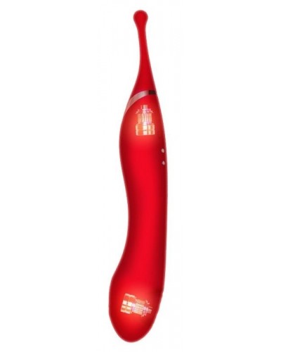 Stimulateur de clitoris Onax Double Pulse Rouge disponible sur Pop and Fun