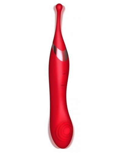 Stimulateur de clitoris Onax Double Pulse Rouge disponible sur Pop and Fun