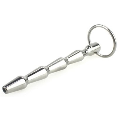 Plug d'urètre percé Long Notch 10.5cm - Diamètre 12mm disponible sur Pop and Fun