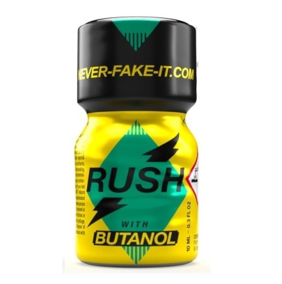 Poppers Rush with Butanol 10ml Pentyle disponible sur Pop and Fun