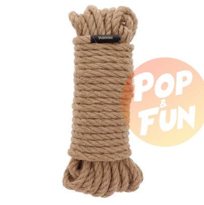 Corde de bondage Taboom 10M - 7mm Chanvre